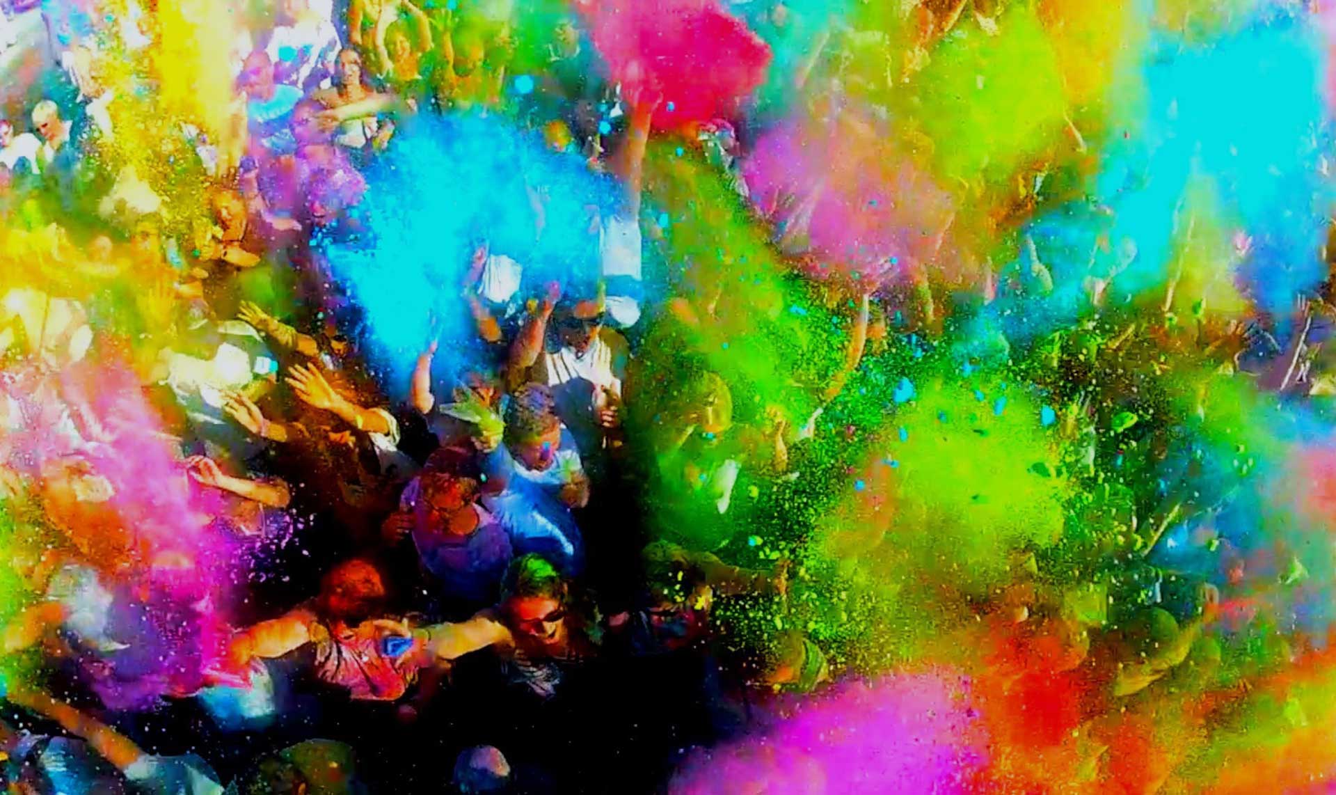 Holy Week and the Festival of Colors in India