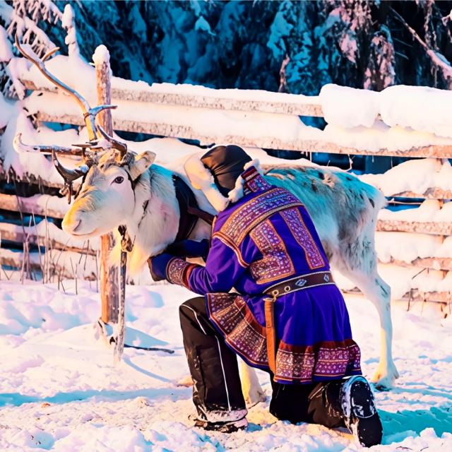 Fin de año en Laponia